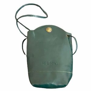 Heroing Faux Leather Crossbody Bag